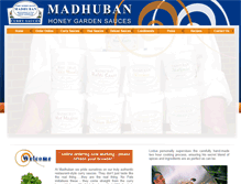 Tablet Screenshot of madhuban.co.uk